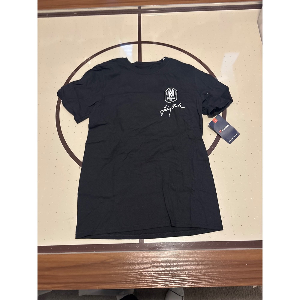 59 Fanatics Nashville SC Johnny Cash T-Shirt Mens Small Black Boys In Black Tee
